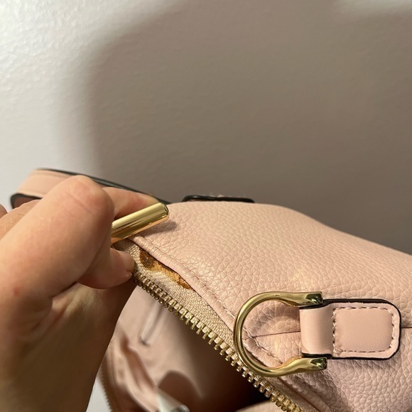 A New Day Women’s Light Pink Faux Leather Mini Backpack - Picture 13 of 13